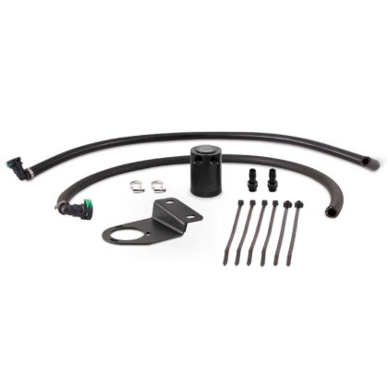 Mishimoto 19+ Ford Ranger Baffled Oil Catch Can Kit – Black
