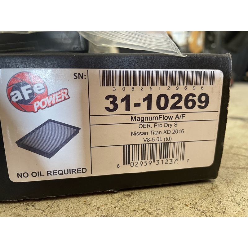 *OPEN BOX* aFe MagnumFlow A/F OER Pro Dry S