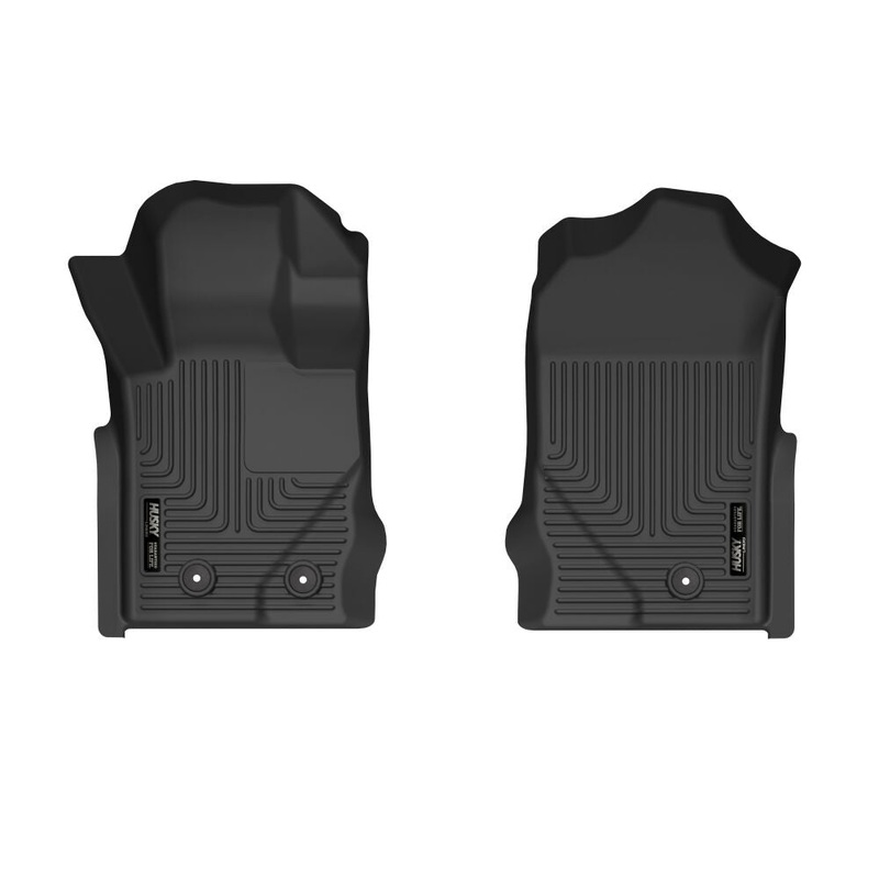2021 FORD BRONCO X-ACT CONTOUR FLOOR LINERS 2 Front