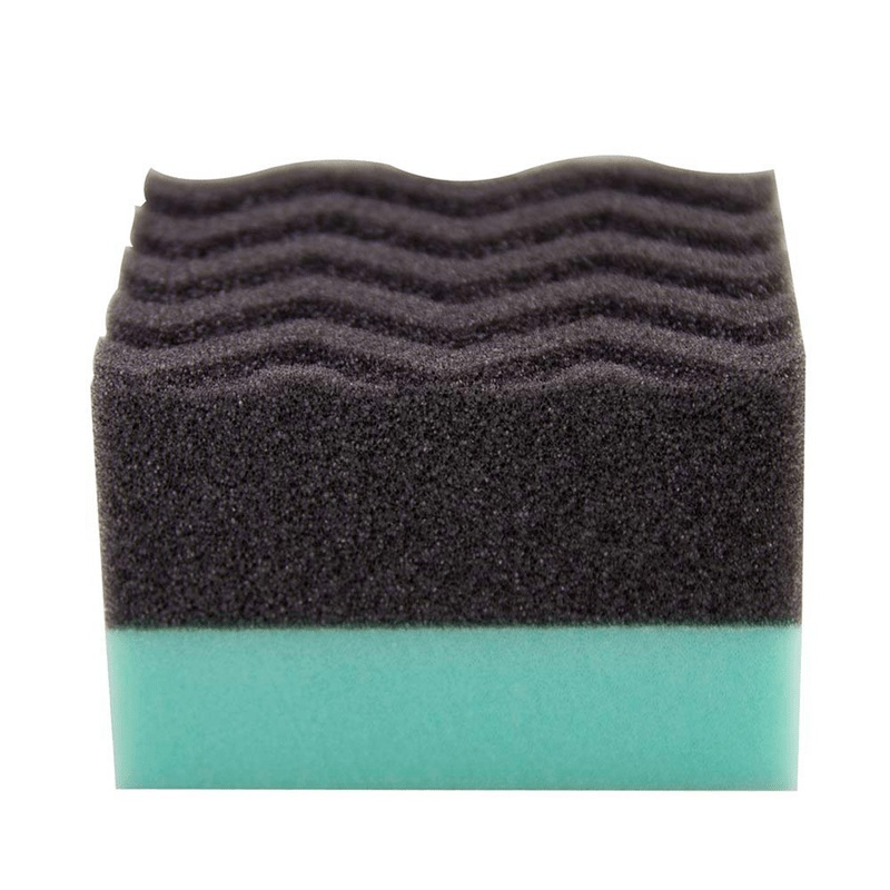Chemical Guys Durafoam Contoured Large Tire Dressing Applicator Pad w/Wonder Wave Technology