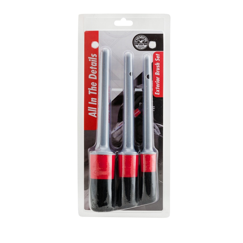 Chemical Guys Exterior Detailing Brushes – 3 Pack
