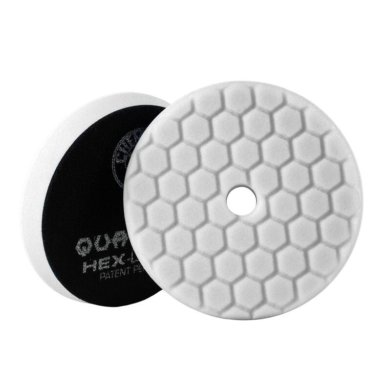 Chemical Guys Hex-Logic Quantum Light-Medium Polishing Pad – White – 5.5in