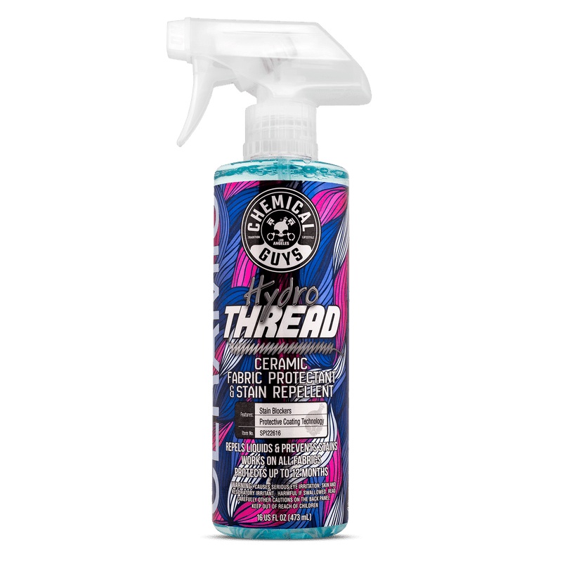 Chemical Guys HydroThread Ceramic Fabric Protectant & Stain Repellent – 16oz
