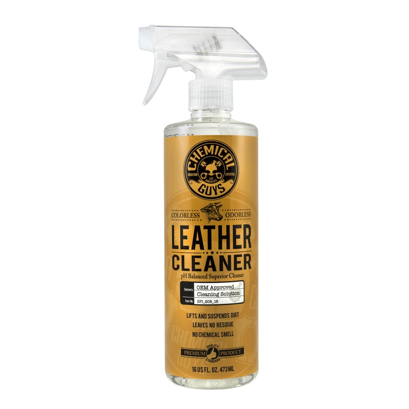 Chemical Guys Leather Cleaner Colorless & Odorless Super Cleaner – 16oz