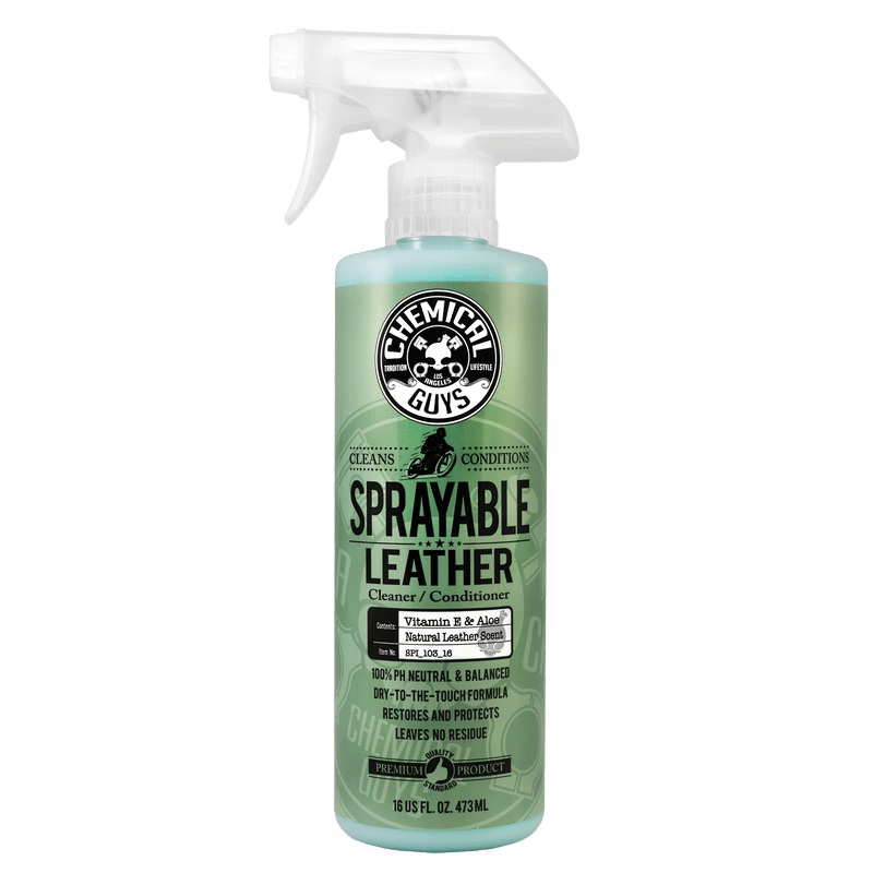 Chemical Guys Sprayable Leather Cleaner & Conditioner In One – 16oz