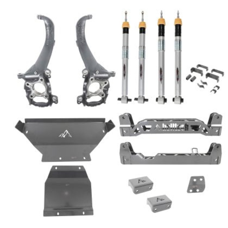 Belltech 4-7.5″ Lift Kit Inc. Front and Rear Trail Performance Struts