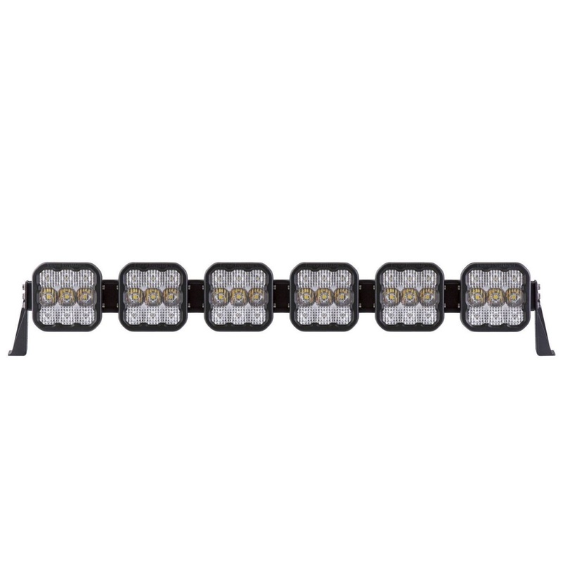 Diode Dynamics 2021+ Ford Bronco SS5 6-Pod CrossLink Grille Lightbar Kit Sport White