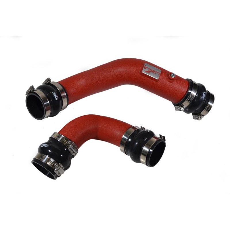 Injen 17-19 Honda Civic Type-R Aluminum Intercooler Piping Kit – Wrinkle Red