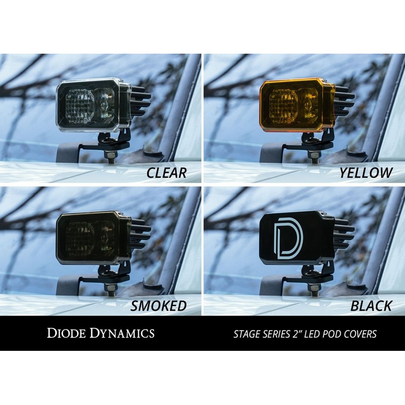 SSC2 LED Pod Cover Black w/ Logo