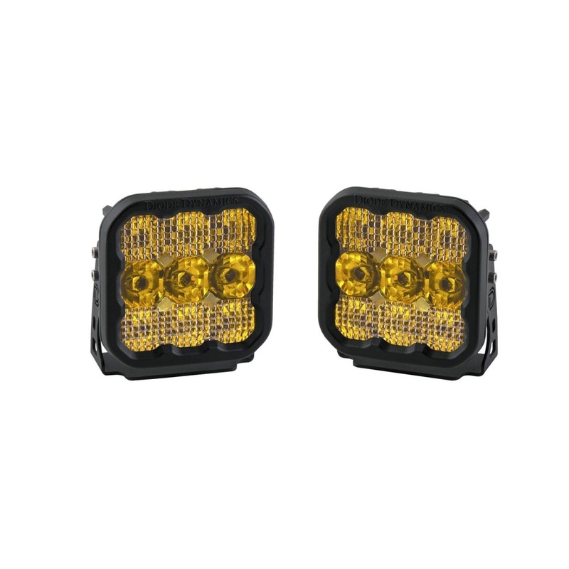 Stage Series 5″ Yellow Sport LED Pod (Pair) Spot