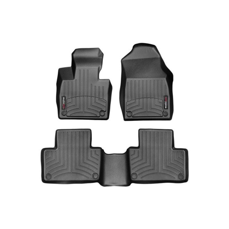 WeatherTech 2021+ Ford Bronco 4 Door Front and Rear Floor Liner – Black