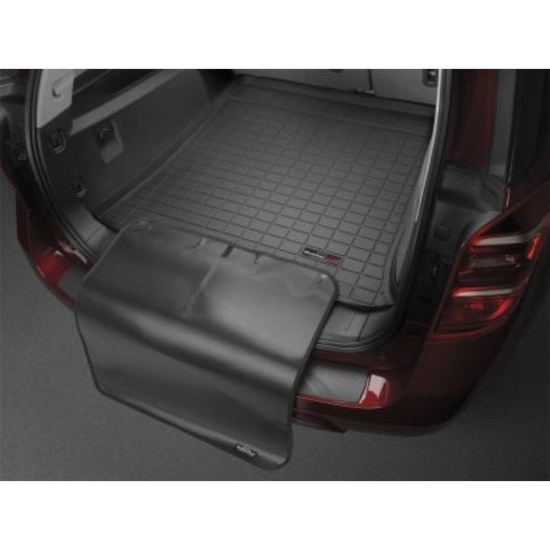 WeatherTech 2021+ Ford Bronco Sport (Full size spare tire) Cargo Liners w/ Bumper Protector – Black