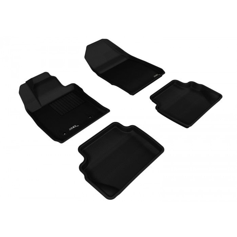 3D Maxpider Kagu Floor Mats – Ford Fiesta 2011-2019 Front Mats