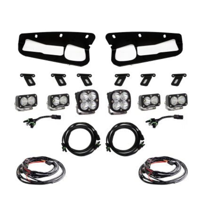Baja Designs 2021+ Ford Bronco Fog Pocket Kit 21-Up Sportsmen