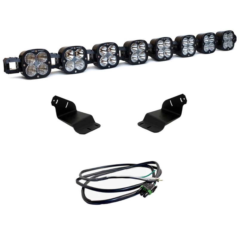 Baja Designs 2021+ Ford Bronco Roof Light Bar Kit 8 XL Linkable w/Upfitter