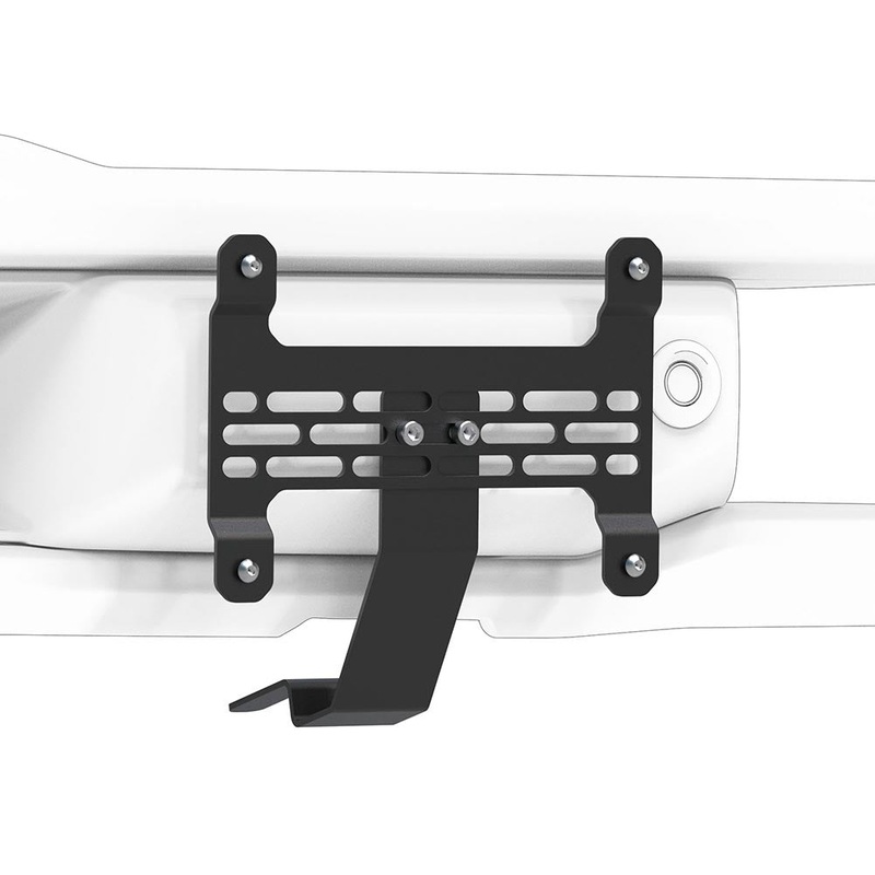 Built Right Industries LICENSE PLATE RELOCATION KIT | FORD BRONCO (2021+) FOR STANDARD PLASTIC BUMPER