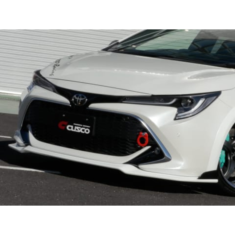 Cusco 19+ Toyota Corolla Hatchback Front Lip Spoiler (Primer/Unpainted)