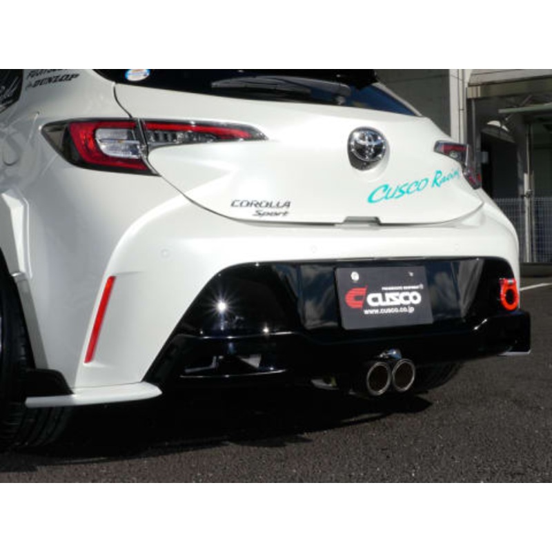 Cusco 19+ Toyota Corolla Hatchback Rear Lip Spoiler (Primer / Unpainted)