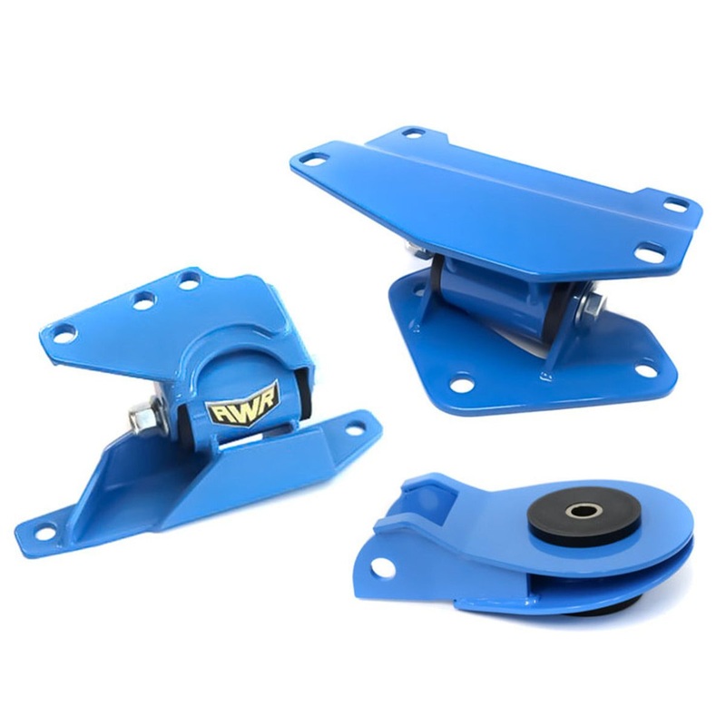 AWR Racing 2016 – 2018 Ford Focus RS mount kit Black 70 Durometer (soft)