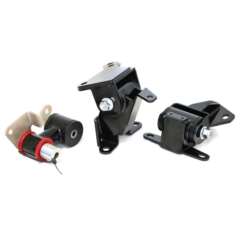 AWR Racing Ford Fiesta ST Engine Mount Kit Black 62 Durometer (ultra soft)