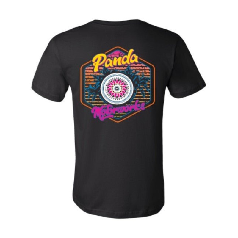 Panda Motorworks Neon Summer T-Shirt Small