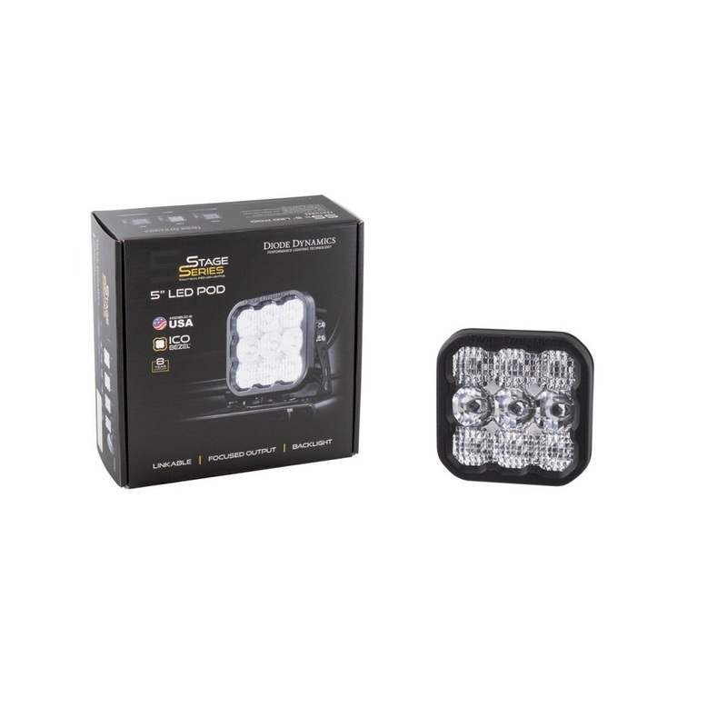 Stage Series 5″ Add-On LED Pod (one) Sport White Combo