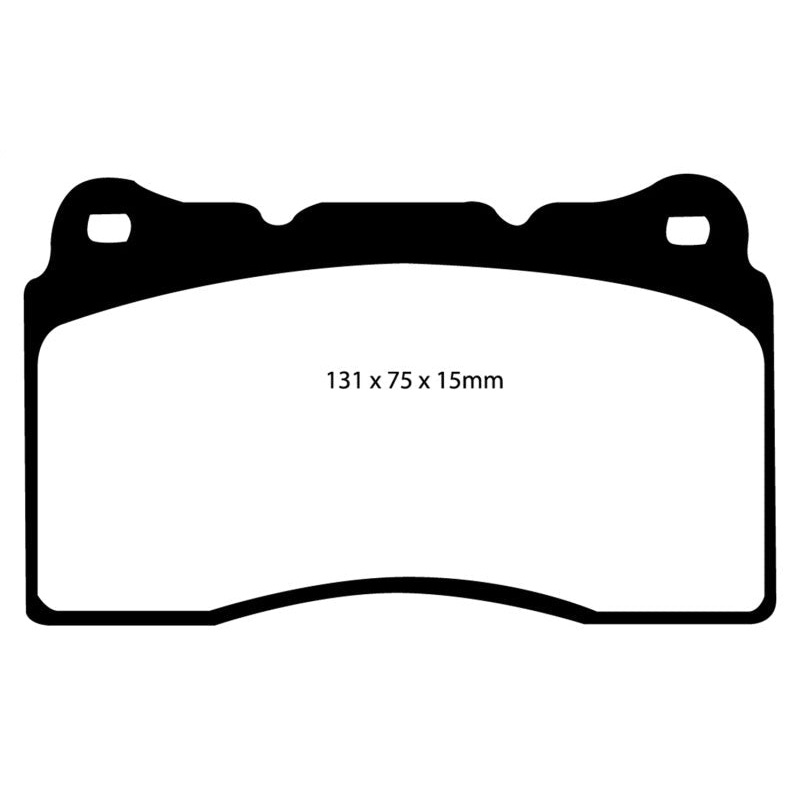 EBC 04-05 Cadillac CTS-V 5.7 Bluestuff Front Brake Pads