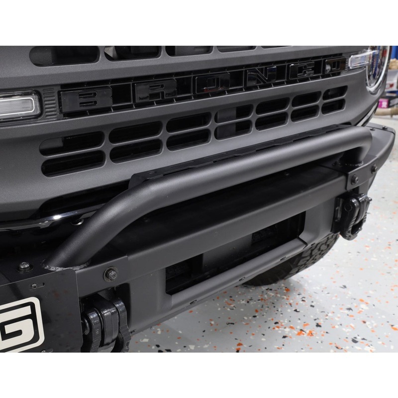 IAG I-Line Mini Bull Bar with Integrated Light Mount for 2021+ Ford Bronco w/Modular Bumper