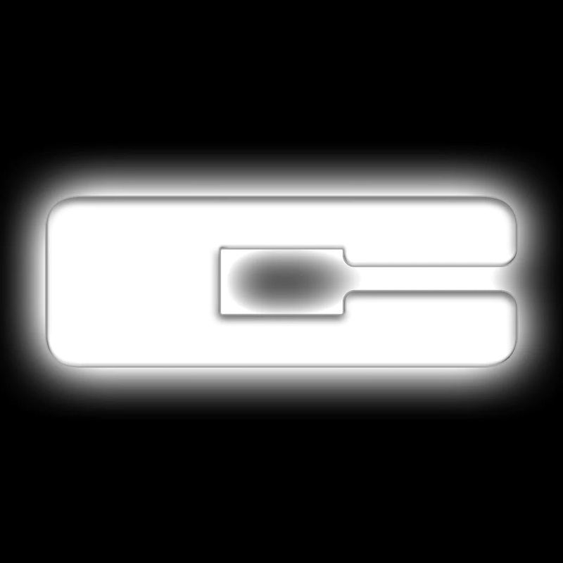 ORACLE Lighting Illuminated LED Letter Badges –  (BRONCO KIT) White w/ Whilte led