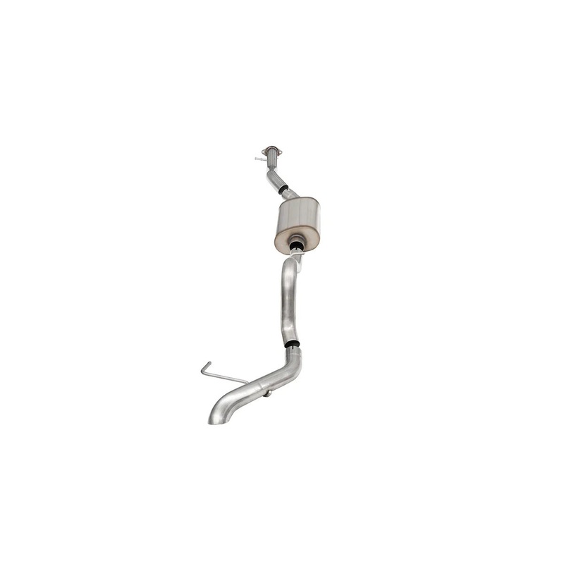 Corsa 21-22 Ford Bronco Four door 2.3L Turbo 2.75in Cat-Back Single Side Exhaust w/ Turndown Exhaust Tip