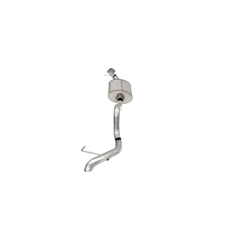 Corsa 21-22 Ford Bronco Two door 2.7L Turbo 2.75in Cat-Back Single Side Exhaust w/ Turndown Exhaust Tip