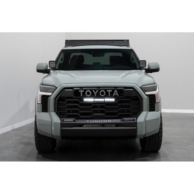 Diode Dynamics TRD Pro Grille Light Bar Kit for 2022 Toyota Tundra White Combo