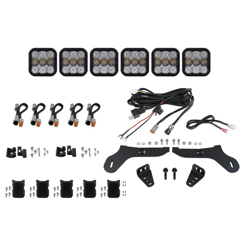 Ford Raptor SS5 CrossLink Grille Lightbar Kit Sport White