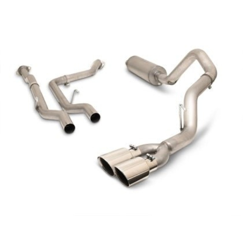 Gibson 2022 Toyota Tundra 3.5L-T V6 5.5ft bed 2.5in Cat-Back Dual Sport Exhaust – Stainless