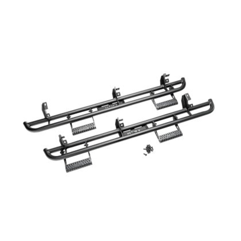 N-Fab RKR Step System 2021 Ford Bronco 4 Door – Tex. Black – 1.75in
