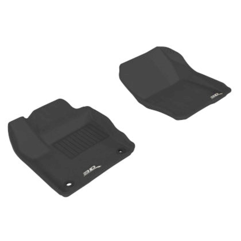 3D MAXpider Kagu Floor Mat – 2012-2018 Ford Focus Front