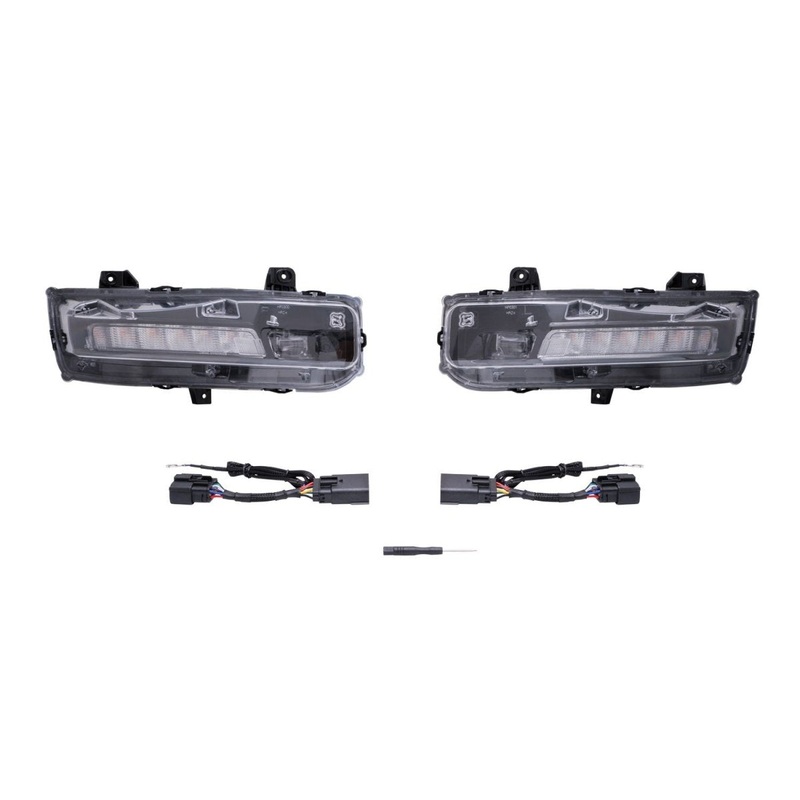 Elite Series Combination Fog Lamp for 2018-2023 Ford Mustang (USDM) (pair) Cool White (6000k)