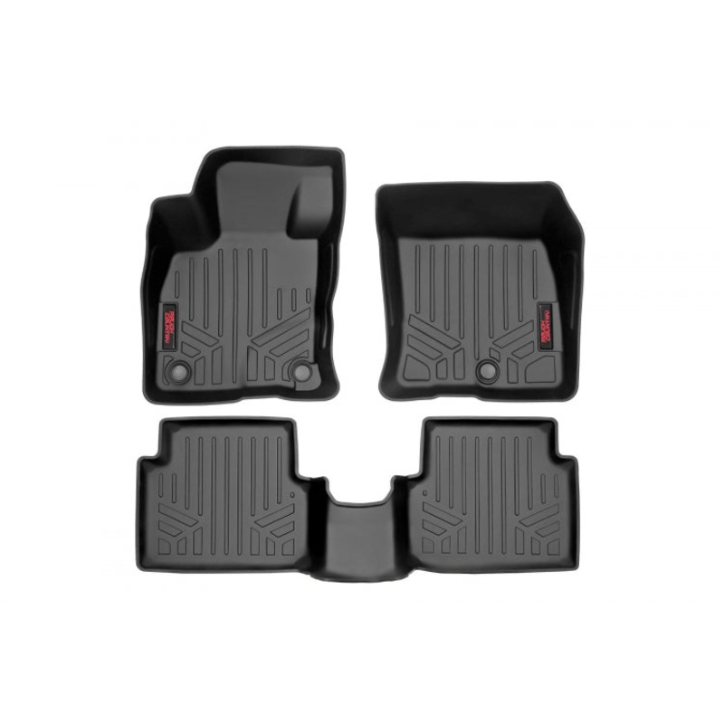 Rough Country FLOOR MATS FRONT AND REAR | FORD MAVERICK 4WD (2022-2023) 2.0L EcoBoost