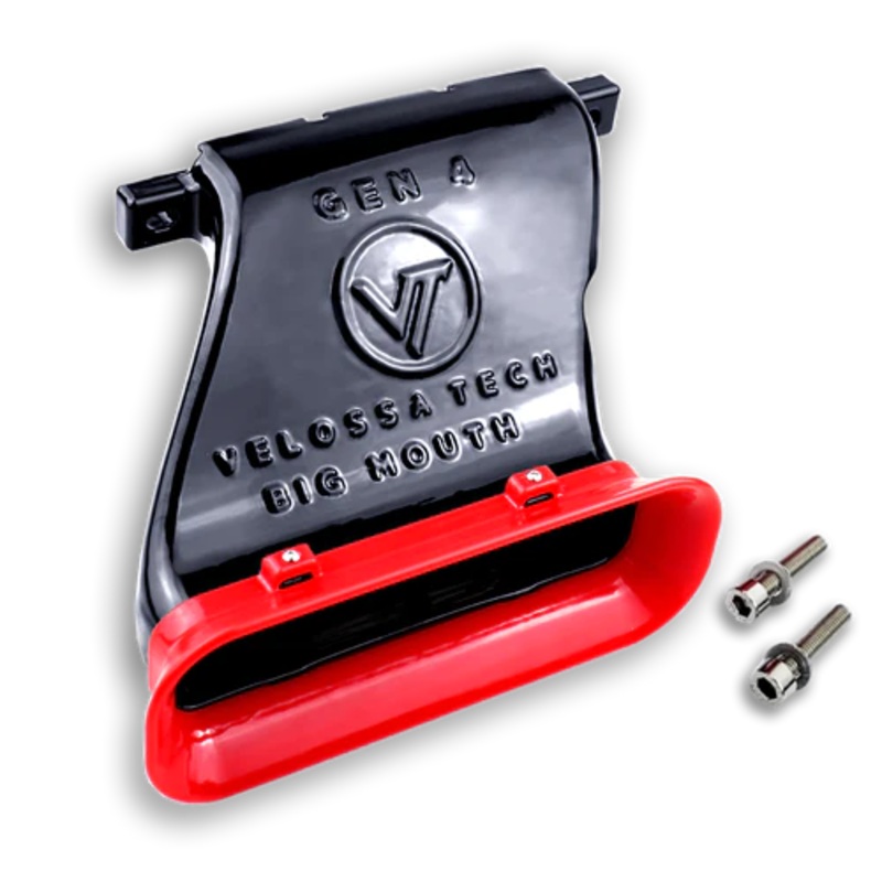 Velossa Tech 2019-2022+ Kia Forte GT/EX/LXS BIG MOUTH Ram Air Intake Snorkel Black Black