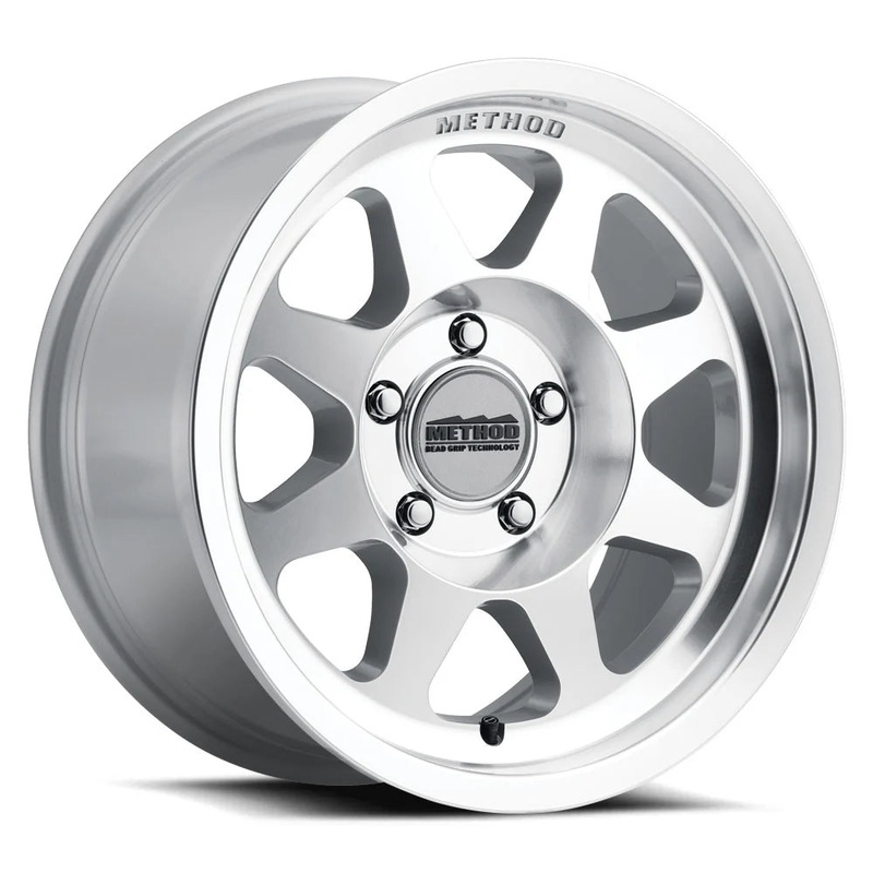 2021+ Ford Bronco Method 701 Bead Grip Wheels Machined Clear Coat 17×8.5 | 6×5.5 | 0/4.75″