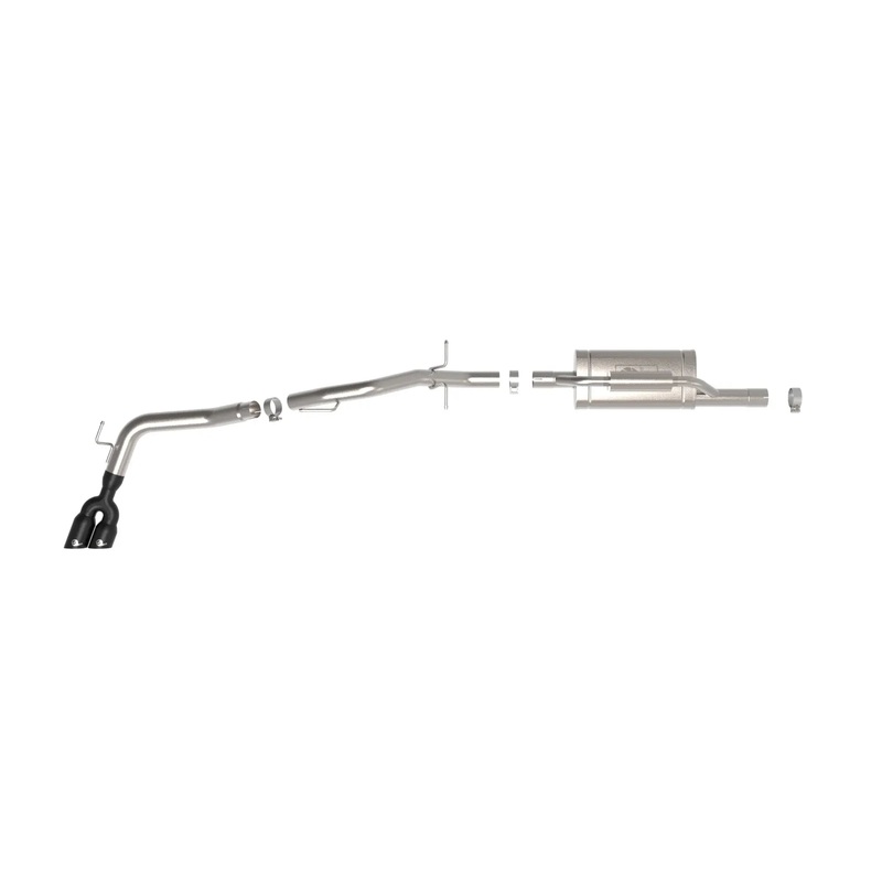 aFe Vulcan Series 2-1/2 IN to 3 IN 304 Stainless Steel Cat-Back Exhaust System w/ Polished Tip
