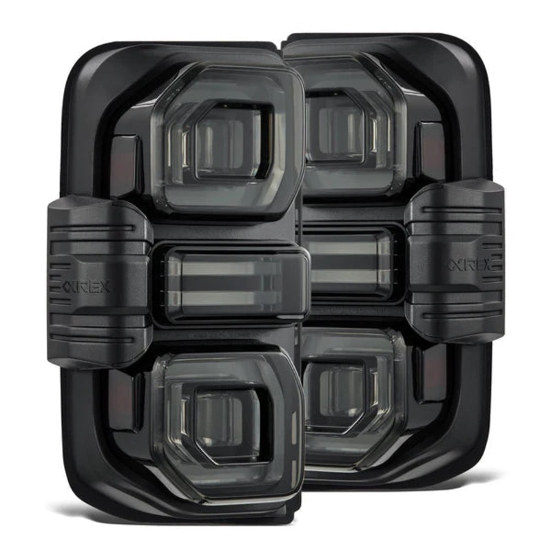 AlphaRex 21-24 Ford Bronco NOVA LED Tail Lights – Alpha-Black