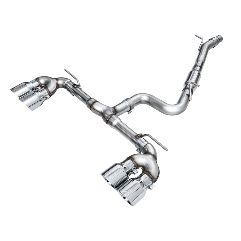 AWE Exhaust Suite For MK8 Volkswagen Golf R Track Chrome