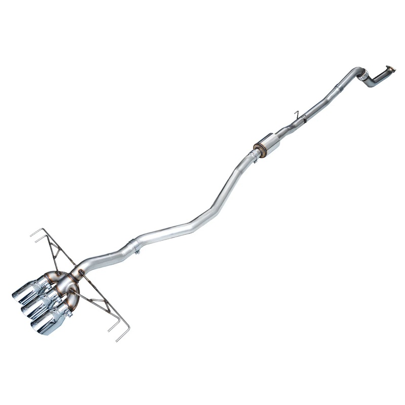 AWE Exhaust Suite for the FL5 Honda Civic Type-R Touring Diamond Black Tips