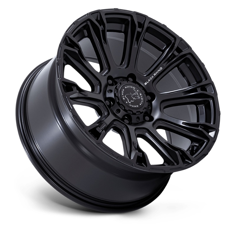 Black Rhino Diamondback Wheels for Ford Bronco 17″ Diameter – 17×8.5 +25mm offset – 6×139.7 Bolt Pattern Matte Black