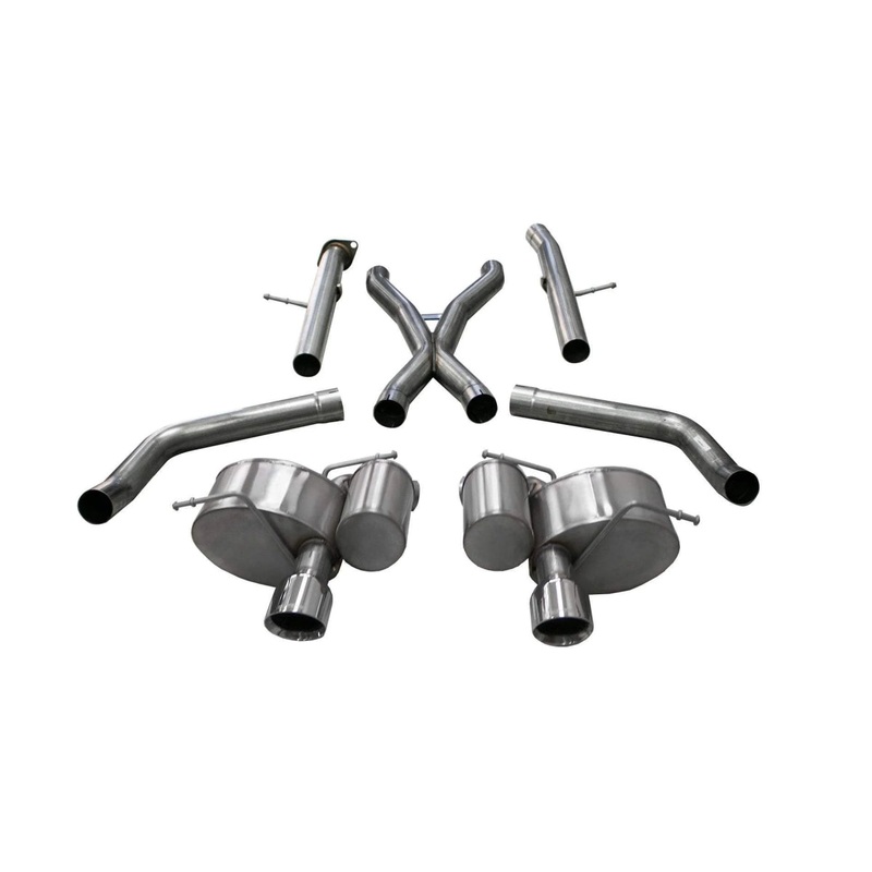 Corsa Xtreme 2012-2021 Jeep Grand Cherokee SRT 6.4L 2.75in CatBack Exhaust Polished