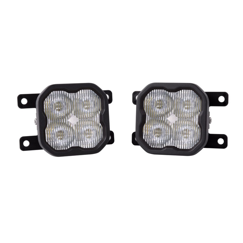 SS3 LED Fog Light Kit for 2021+ Ford Bronco (w/ Standard Bumper) Fog White Sport