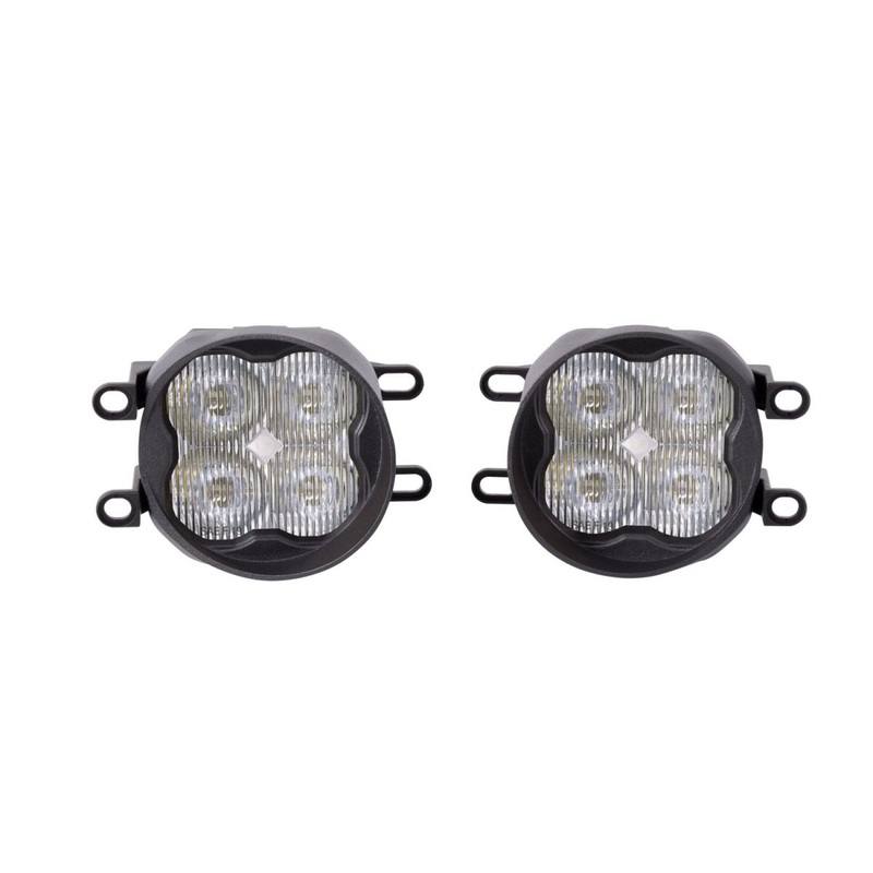 SS3 LED Fog Light Kit w/ Backlight for 2014-2021 Toyota Tundra White SAE Fog Sport