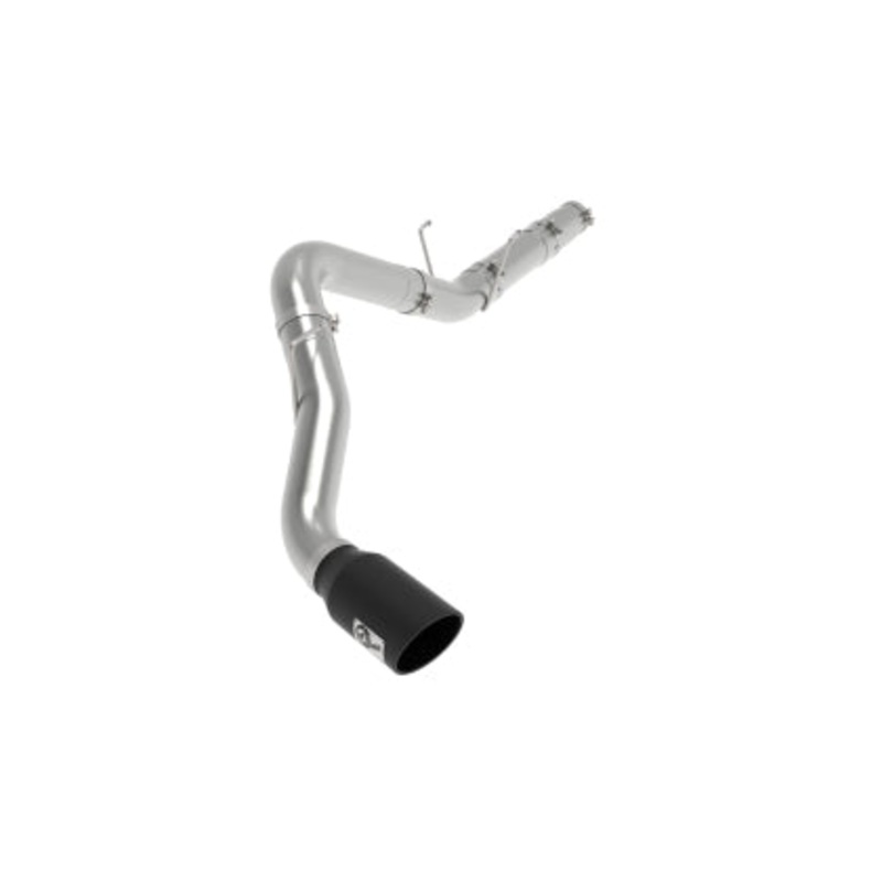 aFe Large-Bore HD 5in 409SS DPF-Back Exhaust System w/Black Tip 19-23 Ram Diesel Trucks L6-6.7L (td)