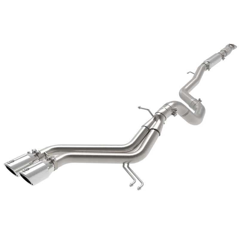 aFe Takeda 2-1/2in to 3in SS-304 Cat-Back Exhaust 13-17 Hyundai Veloster L4-1.6L w/ Polished Tips